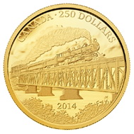 Ferrocarril canadiense Grand Turk Pacific hace 100 años