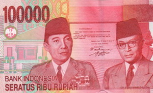 Monedas más devaluadas del mundo: Rupia (Indonesia)