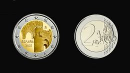 Moneda de 2 euros conmemorativa de España 2021