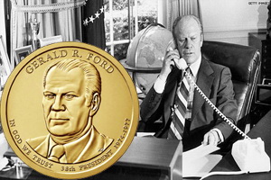 Gerald R. Ford en la Serie “Dólares Presidenciales”