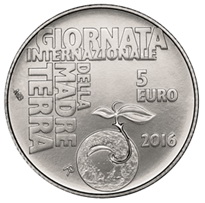 5 euros de San Marino para el “Día Internacional de la Madre Tierra”
