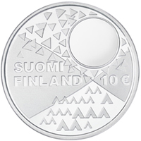 Moneda conmemorativa de la cultura Saami