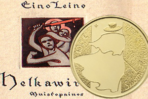 100 Euros oro para el autor finlandés Eino Leino