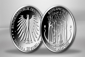 “Caperucita Roja”, de los Hermanos Grimm en 20 euros de Alemania