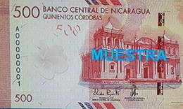 Nueva familia de billetes en Nicaragua