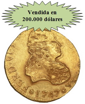 Trío de ases españoles en la Subasta de Heritage Rare Coins