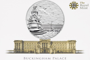 Cien libras para el Palacio de Buckingham en 2 onzas de plata