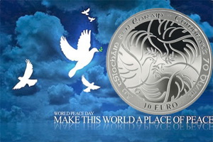 Irlanda celebra los 70 años de paz en Europa con 10 euros plata