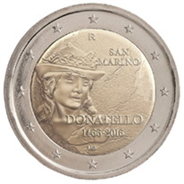Otros 2 euros para el “David” de Donatello, ahora en San Marino