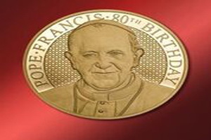Islas Cook le desea un feliz 80 cumpleaños al Papa Francisco