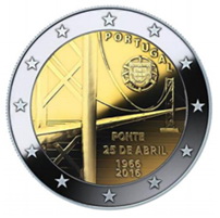 Portugal y el puente “25 de abril” en 2 euros