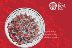 “The Remembrance Day” 2016 Alderney 5 libras