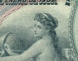 El billete de 500 pesetas del 28 de enero de 1907