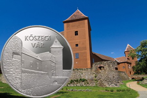 Serie VI “Castillos de Hungría”: el Castillo de Kőszeg en 10.000 forintos plata
