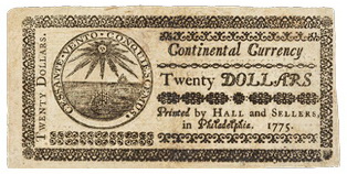 Franklin y el papel moneda colonial en los Estados Unidos