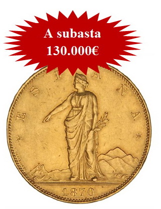 Hervera, Soler&Llach subastan Centenario de la Peseta de lujo
