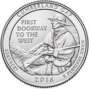 “America the Beautiful Quarters” y el Cumberland Gap