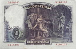 Eduardo Rosales y “La Muerte de Lucrecia”: el billete de 50 pesetas de 1931