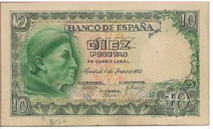 Comentarios al diseño de billetes: Una colección de los años 50 (Segunda parte)