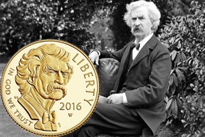Mark Twain y las “Aventuras de Toma Sawyer”en 5 dólares oro