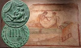 Spintria, la ficha erótica de la Antigua Roma