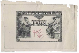 Los billetes del Banco de España del archivo de Bradbury & Wilkinson 