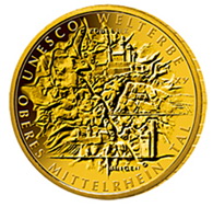 100 euros oro para el Alto Valle del Rhin Medio