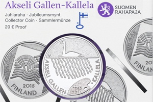 150 Aniversario del nacimiento del pintor finlandés Akseli Gallen-Kallela
