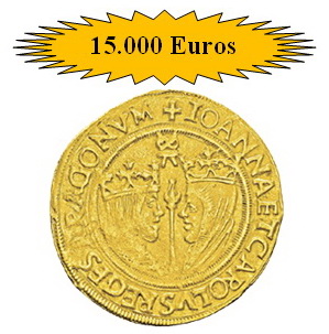Éxito de venta de la moneda española en la gran subasta de Editions Gadoury