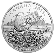 La perca americana y la pesca deportiva canadiense en plata