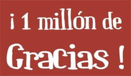 Más de 1 millón de visitas durante 2014