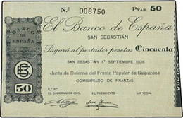 Emisiones de billetes en San Sebastián durante los primeros días de la Guerra Civil