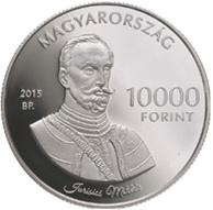 El capitán Miklós Jurisics y el Castillo de Kőszeg en 10.000 forintos húngaros