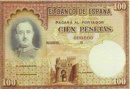 Billetes no emitidos Siglo XX Estado Español (I) 