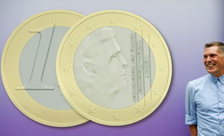 La innovadora imagen de los euros holandeses 
