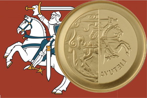 Las acuñaciones del Gran Ducado de Lituania en euros