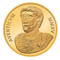 Busto de Marco Aurelio encontrado en Aventicvm en 50 francos suizos