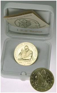 Medalla Beatificación Juan Pablo II