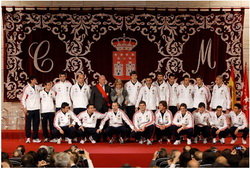 Medalla de Oro de la Comunidad de Madrid a la Selección Española de Fútbol