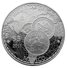 México y su “Moneda Histórica Iberoamericana”