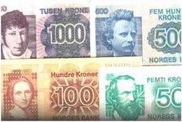 Noruega desmonetiza los billetes de la Serie VI