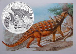El Struthiosaurus austriacus del perodo Cretcico en La vida en la tierra