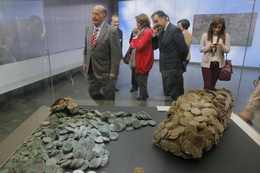Inaugurada la exposición sobre el pecio “Nuestra Señora de las Mercedes” en el ARQUA