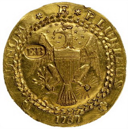 ANA Worlds Fair of Money y el Doblón Braser de 1787